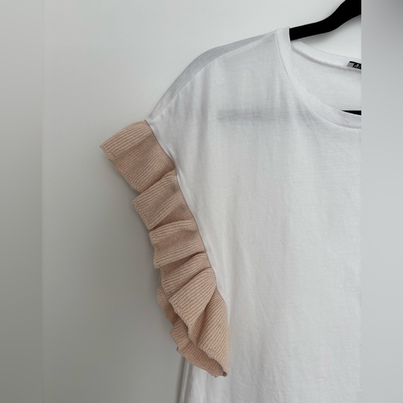 Zara Ruffle Sleeve Blouse - Picture 3 of 4